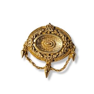 Vintage Gold Tone Brooch